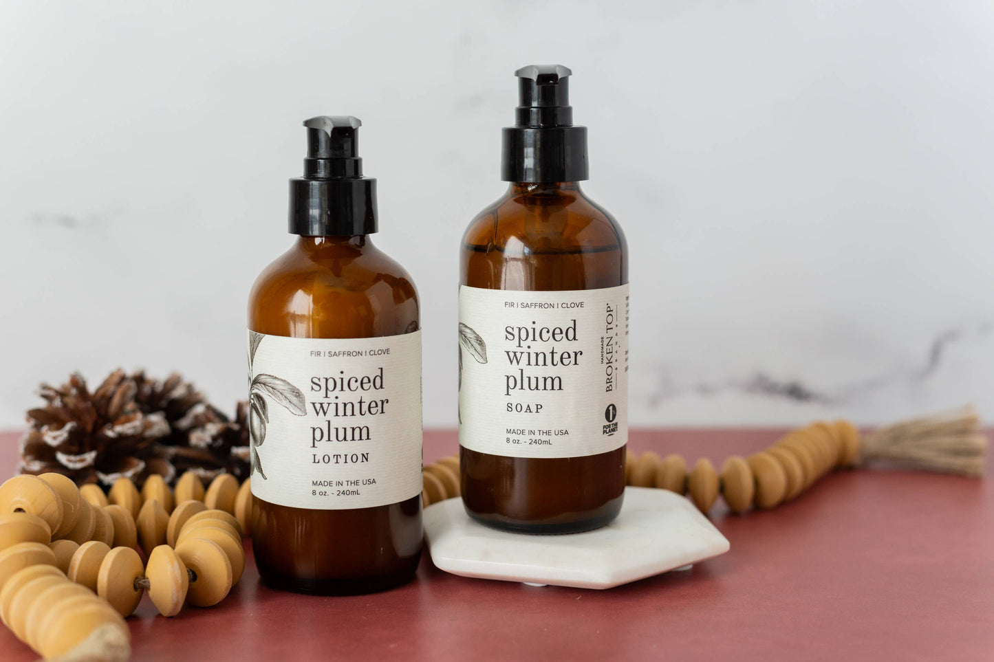Spiced Winter Plum Lotion 8 oz
