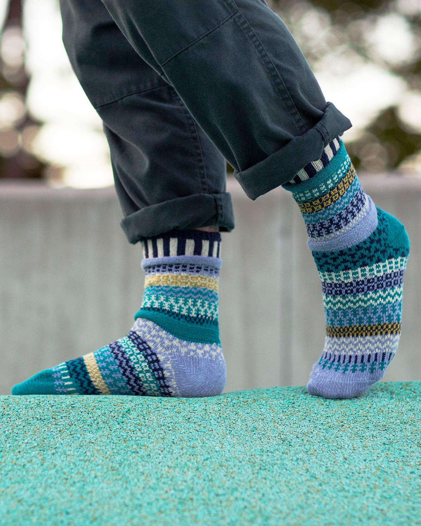 Solmate Agave Crew Socks