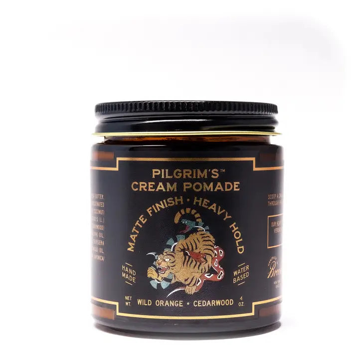 Matte Cream Pomade - Wild Orange + Cedarwood