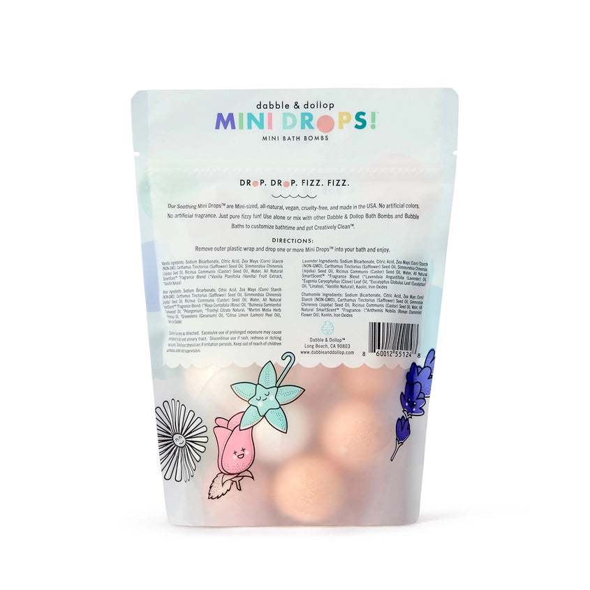 Mini Drops Natural Bath Bombs