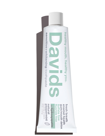 David's Sensitive+Whitening Peppermint Toothpaste