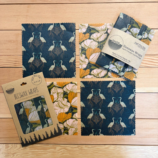 Beeswax Wraps - Half-Pint Set