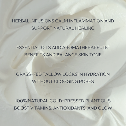 Lemon and Vanilla Tallow Body Whip