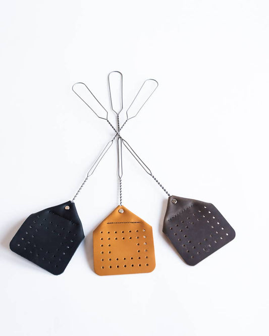 Leather Flyswatter (3 colors!)
