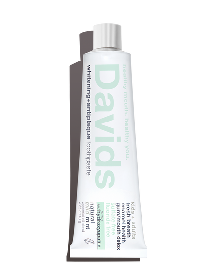 Davids Kids + Adults Premium Mild Mint Toothpaste