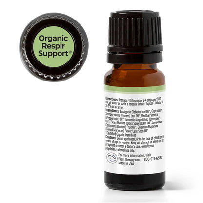 Organic Respir Support™ Essential Oil Blend 10 ml