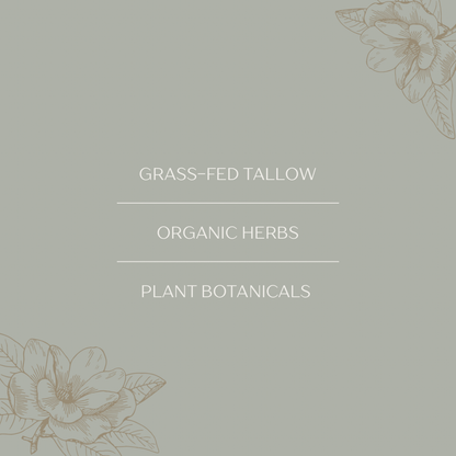 Natural Unscented Grass Fed Tallow Whip | ESSENTIAL OIL FREE