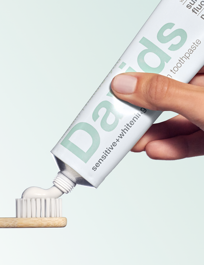 David's Sensitive+Whitening Peppermint Toothpaste
