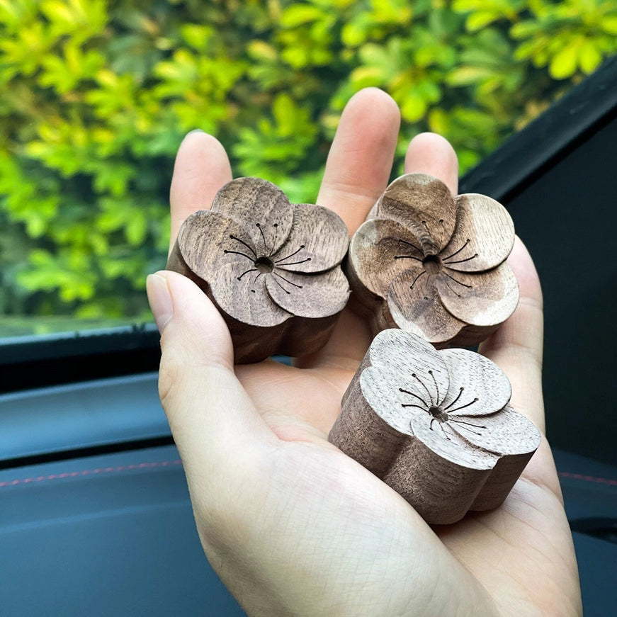 Wooden Essential Oil Diffuser for Car