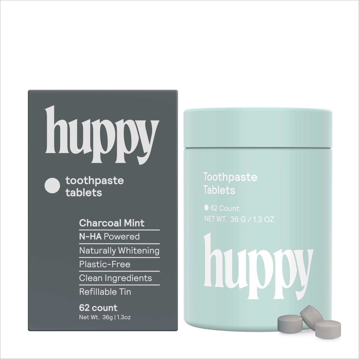 Toothpaste Tablets - choose Peppermint or Charcoal Mint!!