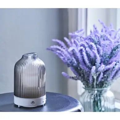 Fountain Grey Glass Ultrasonic Diffuser