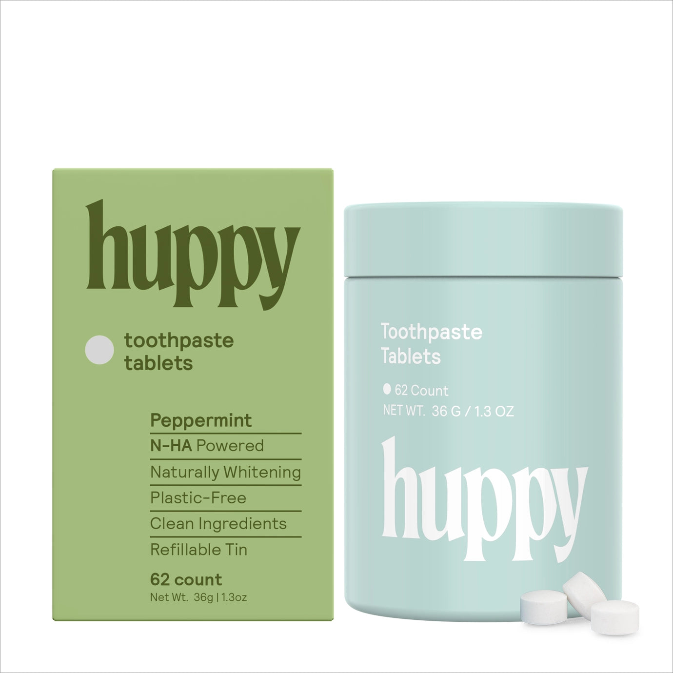 Toothpaste Tablets - choose Peppermint or Charcoal Mint!!