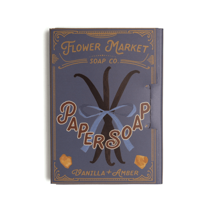 Paper Soap – Vanilla + Amber