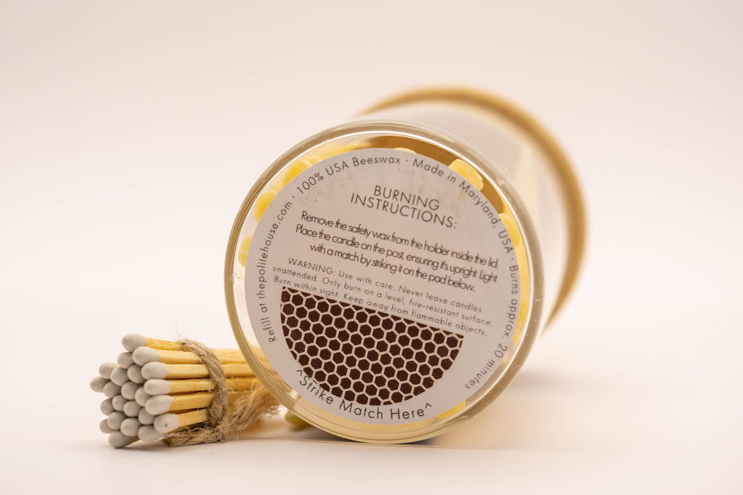 Beeswax Candle Set: Mindful (Set of 20)