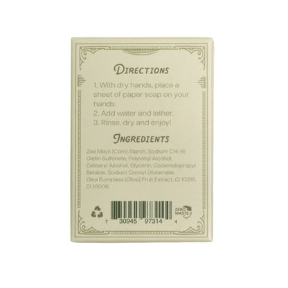 Paper Soap – Olive Oil
