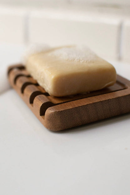 Teak Wood Soap Dish