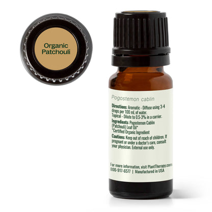 Organic Patchouli Essential Oil 10 mL