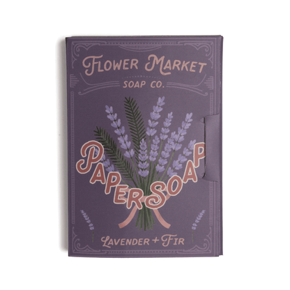 Paper Soap – Lavender + Fir