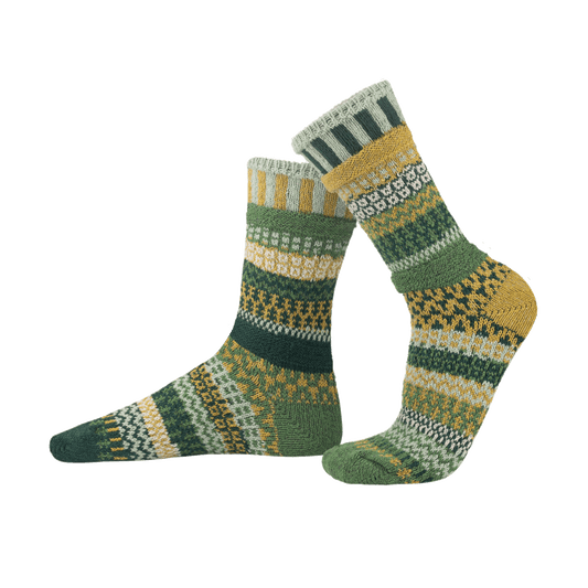 Solmate Fiddlehead Crew Socks