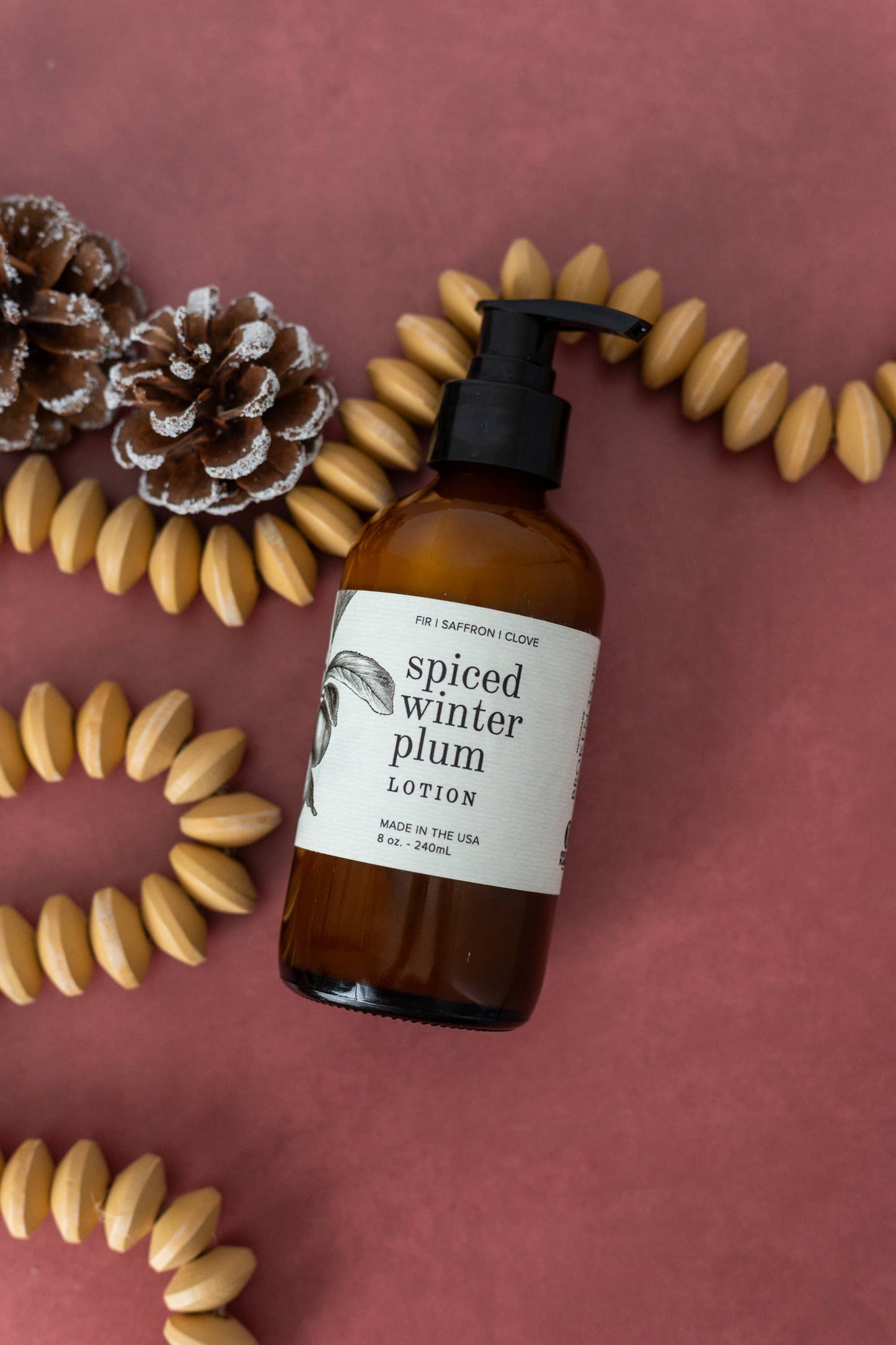 Spiced Winter Plum Lotion 8 oz