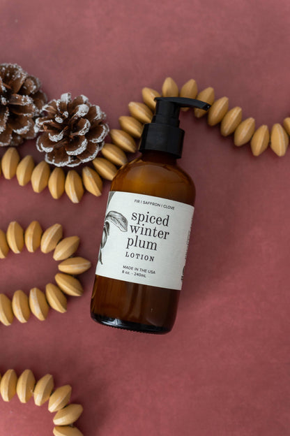 Spiced Winter Plum Lotion 8 oz